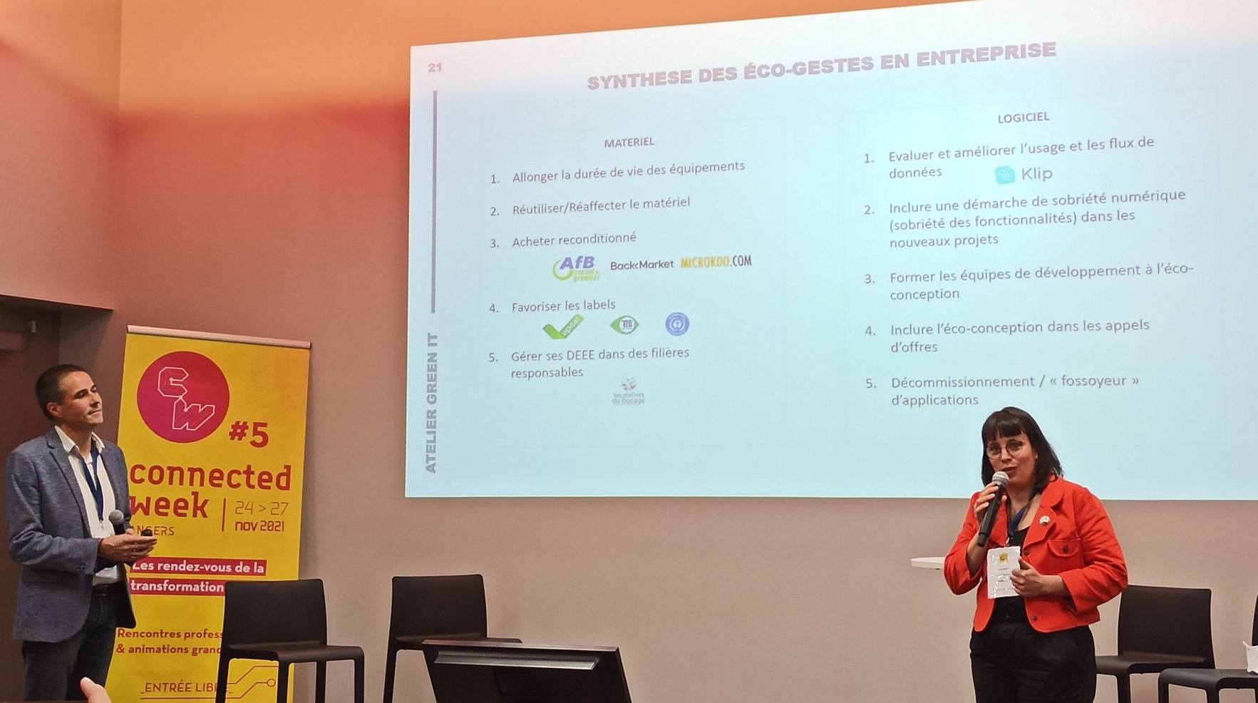 Intervention Connected Week Angers
