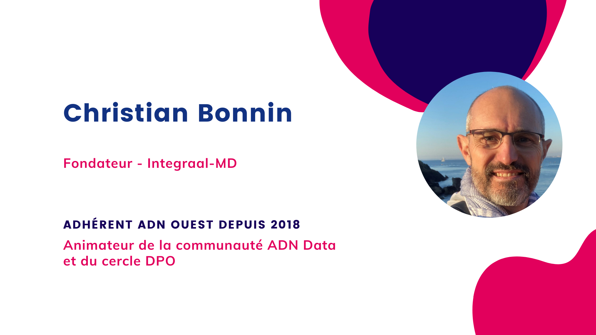 Christian Bonnin, fondateur d'Integraal-MD