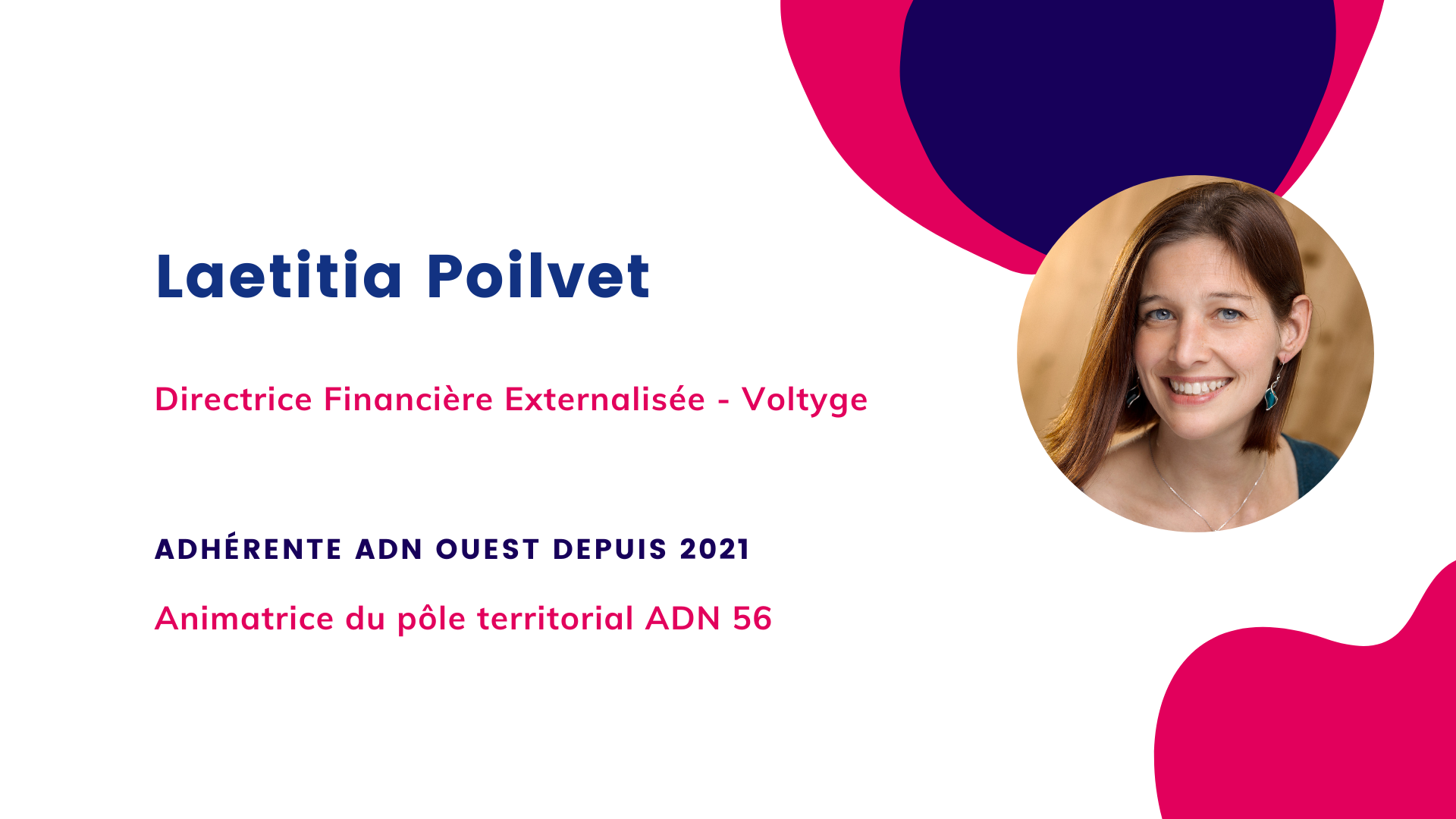 Laetitia Poilvet, Directrice Financière Externalisée chez Voltyge