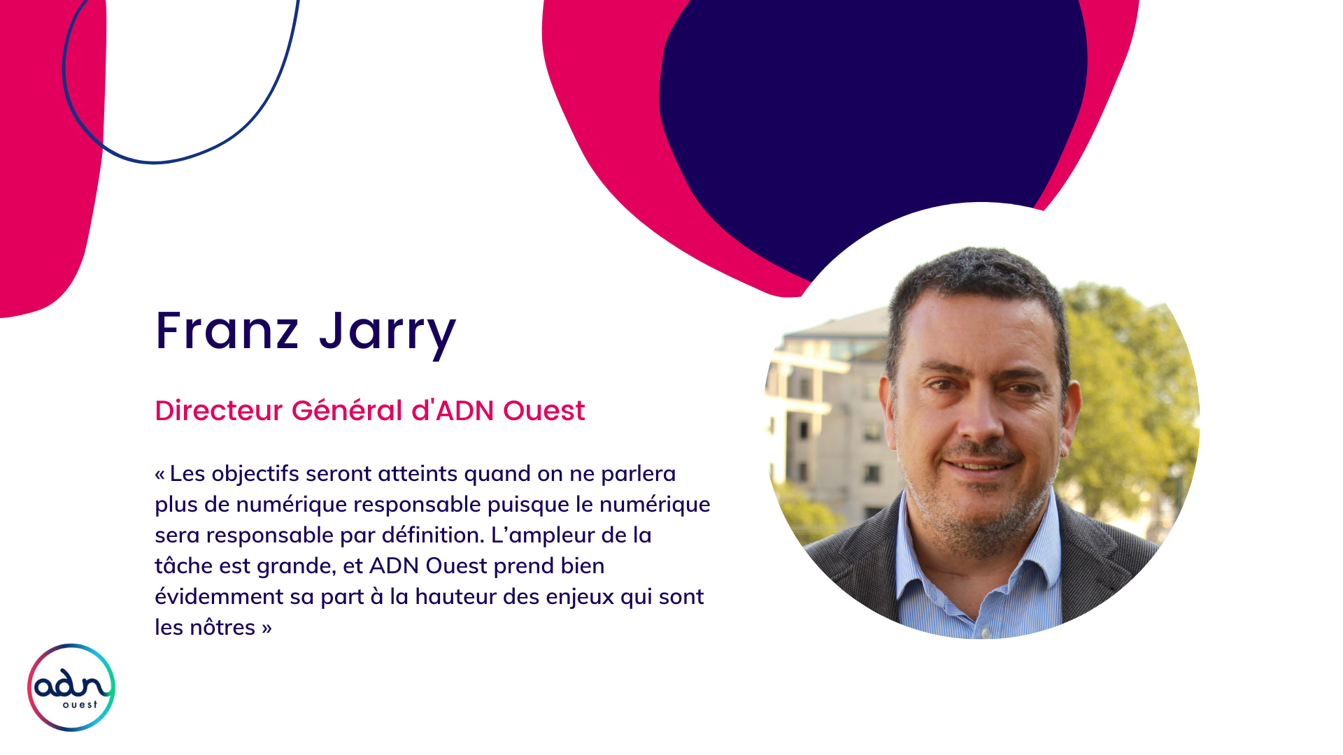 Franz Jarry - DG ADN Ouest