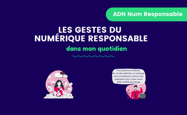 [Infographie] Les gestes du numérique responsable à adopter dans son quotidien