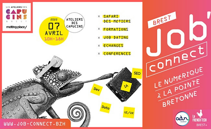 [CP] Première édition du Job Connect : l’événement brestois dédié à l’emploi et la formation dans les métiers du numérique