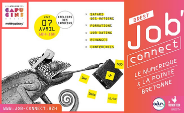 [CP] Première édition du Job Connect : l’événement brestois dédié à l’emploi et la formation dans les métiers du numérique