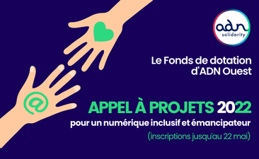 [CP] ADN Solidarity lance son 2e appel à projets pour un numérique inclusif et émancipateur