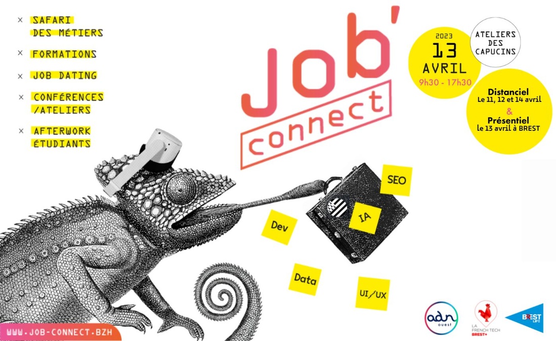 [CP] Le Job Connect revient aux Ateliers des Capucins pour valoriser la filière numérique à la pointe bretonne