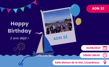 Support : "ADN 22 fête ses 2 ans"
