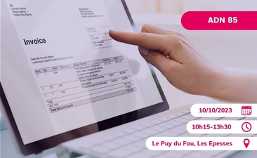 Support : "La facturation électronique : enjeux et obligations légales à venir. Dirigeant, DSI et DAF, soyez prêts !"