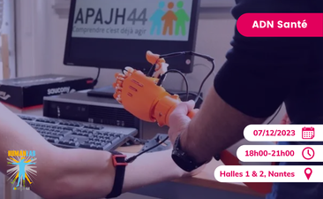 Support "ADN Santé visite le Humanlab"