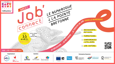 CP - Le Job Connect revient aux Ateliers des Capucins pour valoriser la filière numérique à la pointe bretonne