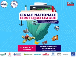 [CP] La ville des Sables d'Olonne accueille la finale nationale de la FIRST LEGO League Challenge