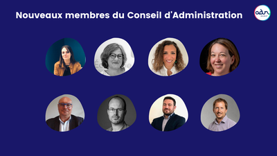 Bienvenue aux nouveaux membres du Conseil d'Administration