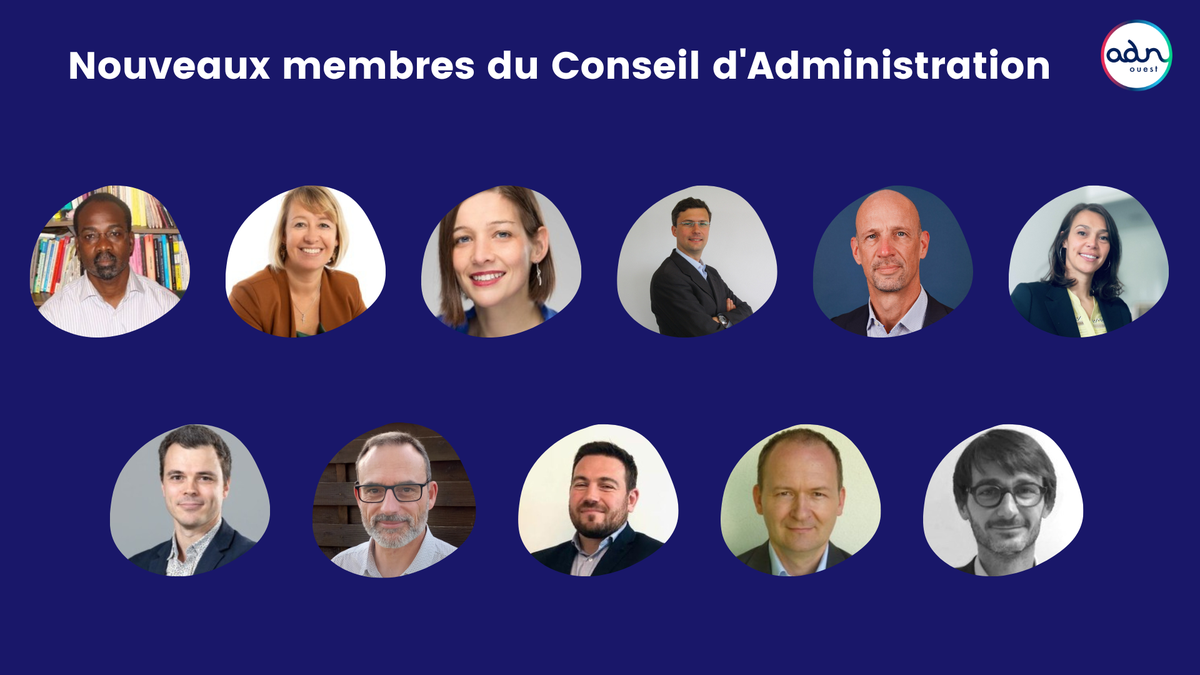 Bienvenue aux nouveaux membres du Conseil d'Administration