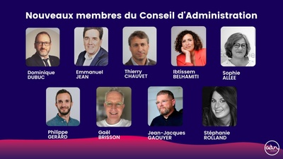 Bienvenue aux nouveaux membres du Conseil d'Administration 2026