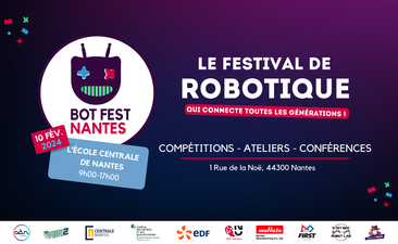BOT FEST NANTES : Le festival de robotique revient en 2024 dans une version augmentée !