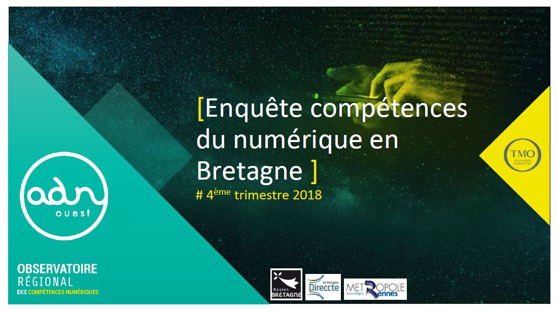 #ORCN Enquête compétences du numérique en Bretagne