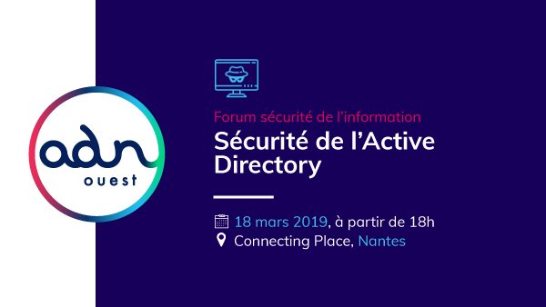 Sécurité : la sécurité de l'Active Directory