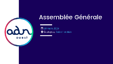 Assemblée Générale ADN Ouest 2018